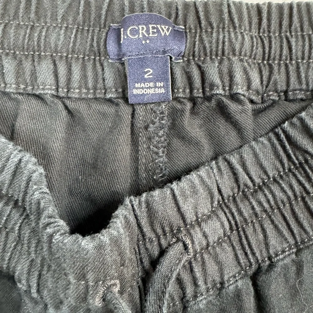 J. Crew Seaside Pull On Cotton Twill Joggers Size 2